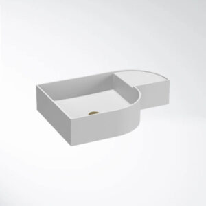 Matt valge disainvalamu Ex.t